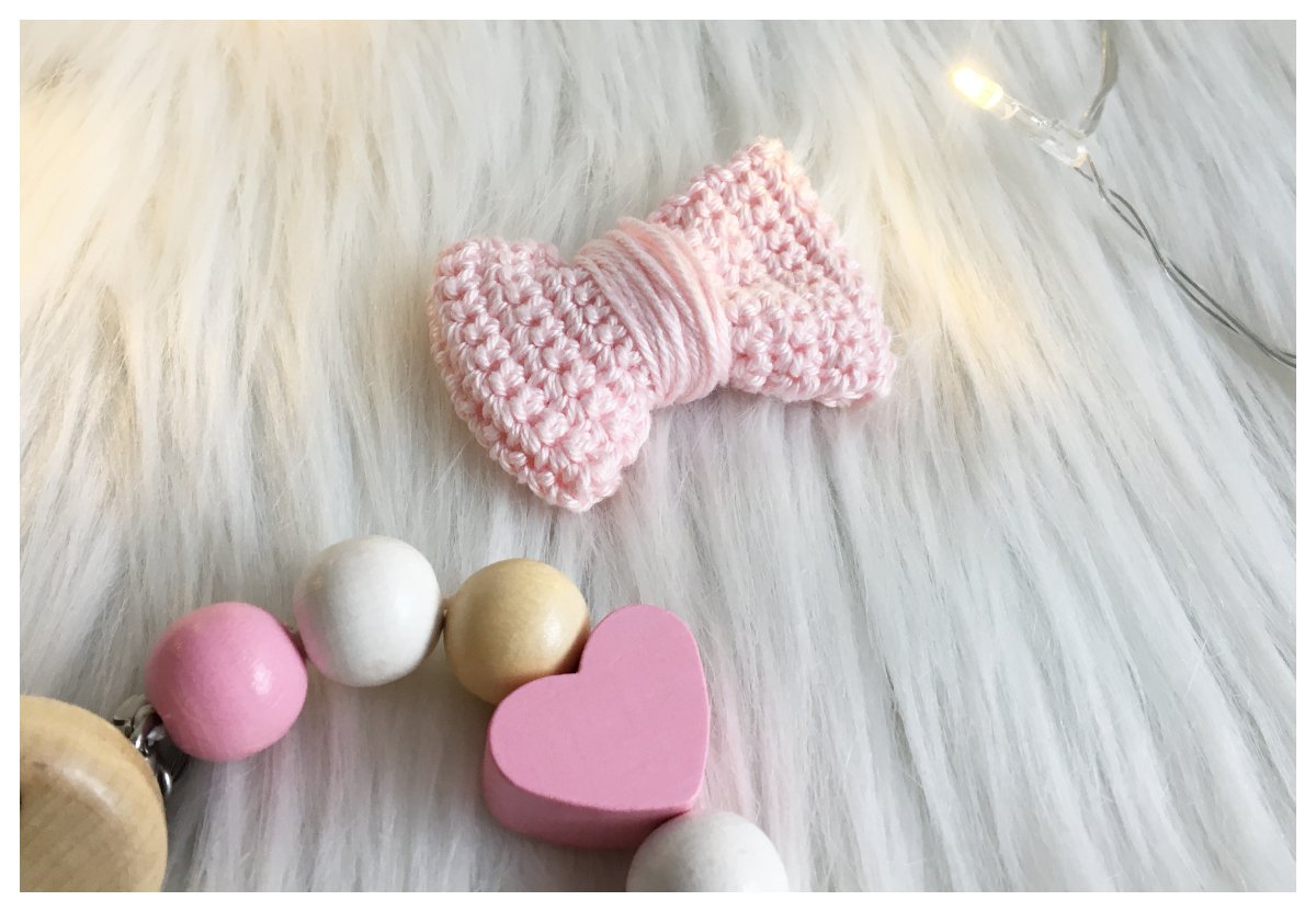 Blog-Inhaltsbild für 'Schleife, kostenlose Häkelanleitung'